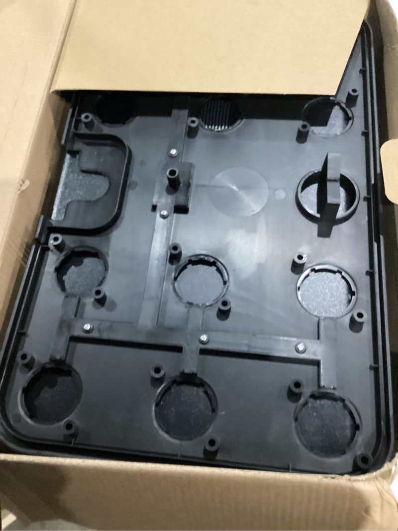 Condition photo showing As Is for MUFGA 12 Pods Hydroponics Growing System, Indoor Garden with LED Grow Light, Plants Germination Kit, Mini Herb Garden with Pump System, Height Adjustable (No Seed)