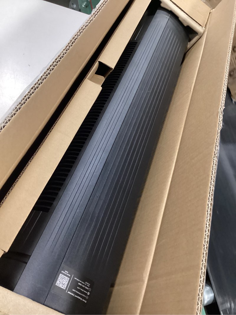 Condition photo showing Good Condition for Dreo Tower Fan for Bedroom, 25ft/s Velocity Quiet Floor Fan, 90° Oscillating Fans for Indoors with 4 Speeds, 4 Modes, 8H Timer, Standing Fans, Bladeless Fan, Black, Nomad One (DR-HTF007)