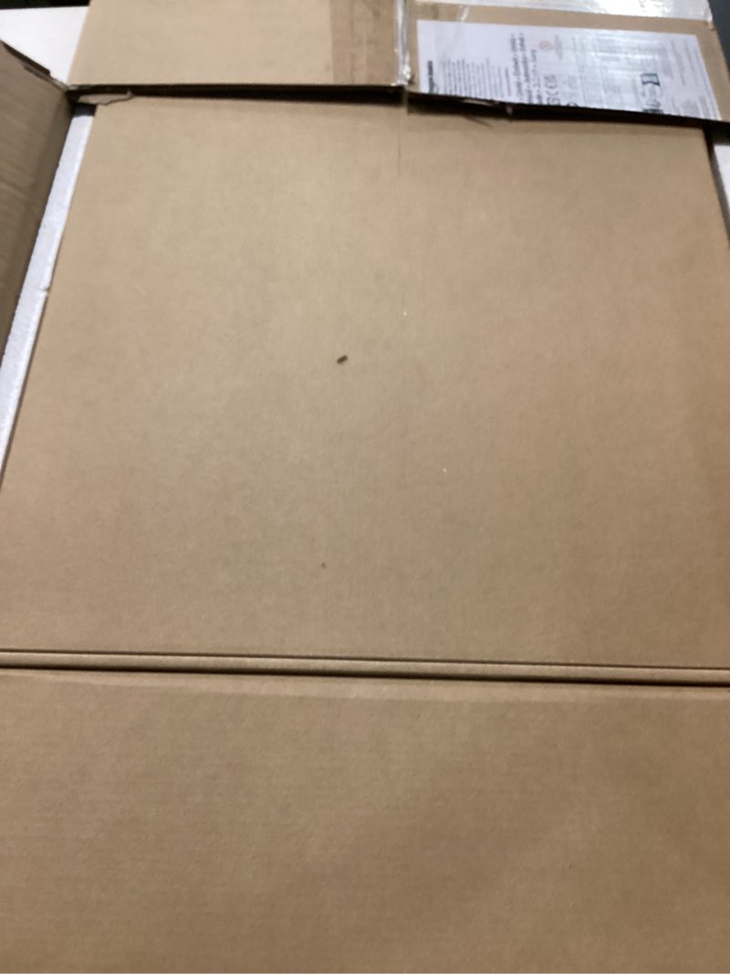 Condition photo showing New/Like New for Amazon Basics 120 Piece Wooden Train Set with Table, Sturdy Tracks and Storage Bin, Multi-Activity, Kids Gift for Age 3Y+, 47.44 x 33.46 x 16.14 inches