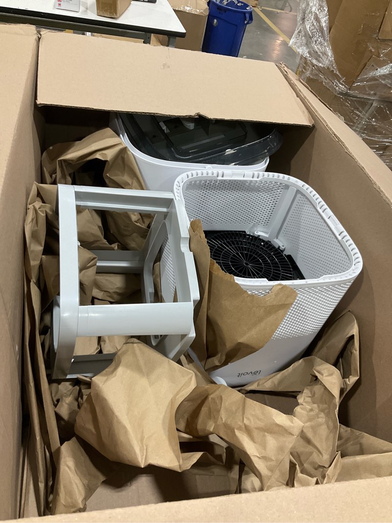 Condition photo showing As Is for LEVOIT Superior 6000S Smart Evaporative Humidifiers for Home Whole House up to 3000ft², 6 Gal, Last 72-Hour, Premium Filter, Dry Mode, Wheels & Water Fill Hose & Foldable Storage - Quiet Sleep Mode Evaporative Humidifier 23L
