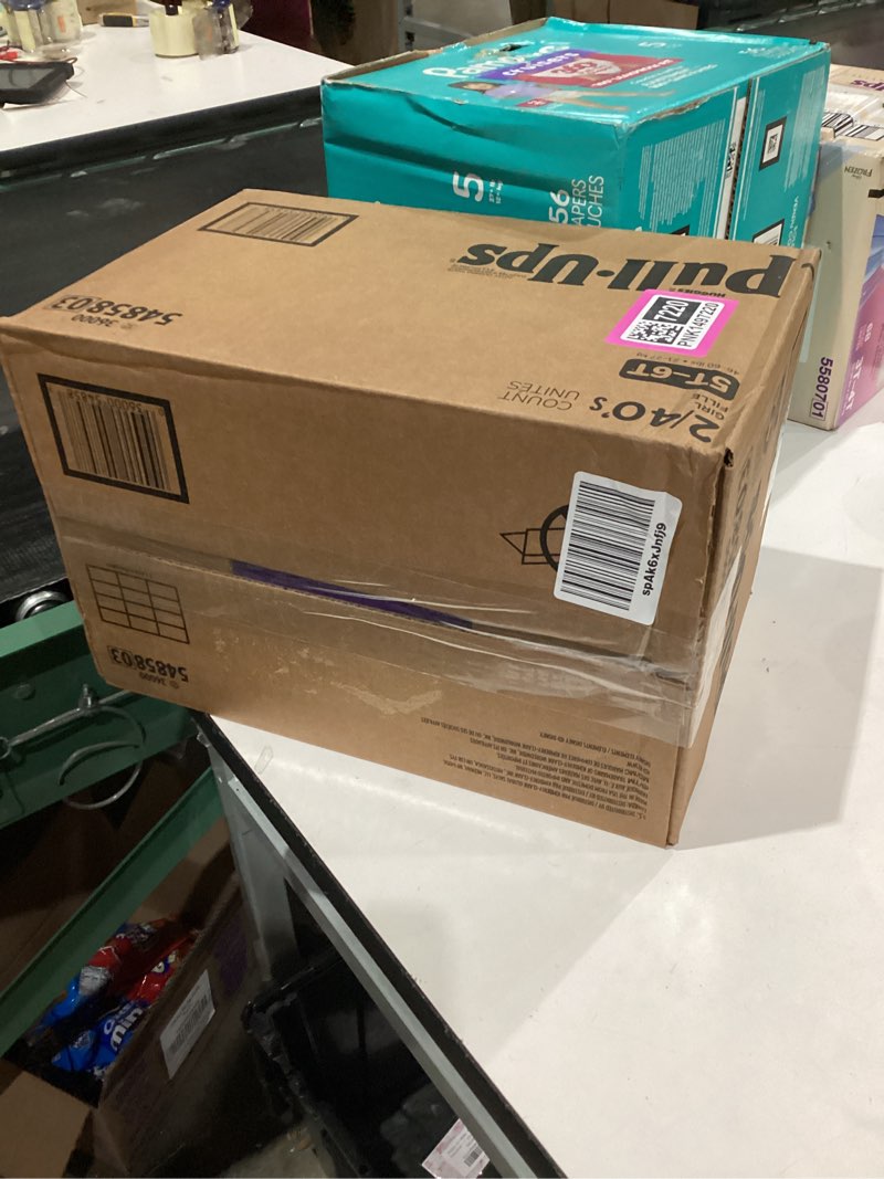 Condition photo showing New/Like New for Pull-Ups Learning Designs Disposable Training Pants - 5T-6T - Girl - 80ct