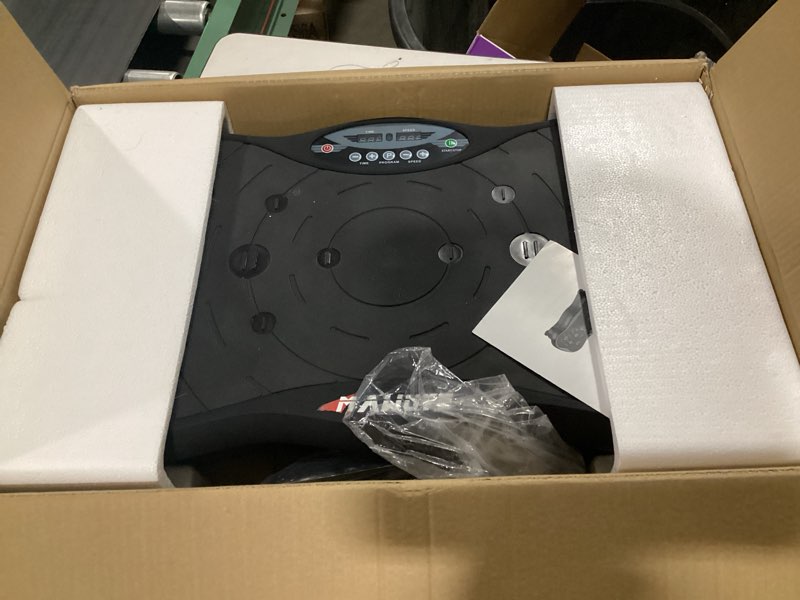 Condition photo showing As Is for Vibration Plate Exercise Machine for Lymphatic Drainage Weight Loss, Whole Body Workout Vibration Fitness Platform ,Home Training Equipment ,Sport Gym for Weight Loss Fat Burner for Women Men