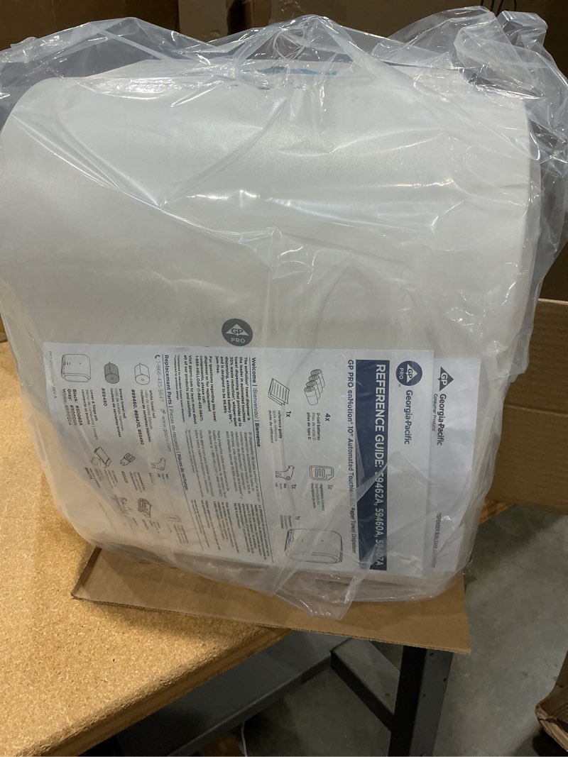 Condition photo showing New/Like New for enmotion® impulse® 10” 1-roll automated touchless paper towel dispenser by gp pro (georgia-pacific), gray, 1 dispenser