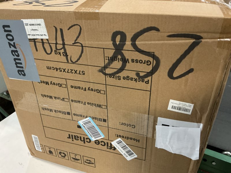 Condition photo showing New/Like New for Office Chair Ergonomic Desk Chair, 330LBS Capacity, High Back Computer Chair for Long Hours Comfortable, Rolling Swivel Executive Task Chair for Home Office with Flip-up Armrests, Black Black One Size