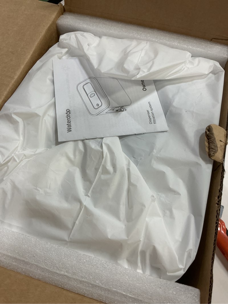 Condition photo showing New/Like New for Waterdrop 40 Cup Dual Filter Dispenser, 8X Faster Filtration, 400-Gallon Lifespan, Water Filter Dispenser for Home/Office, 2 Replacements, 10X Longer Lifetime, Reduces Chlorine, PFOA/PFOS, Black Double Black-Double