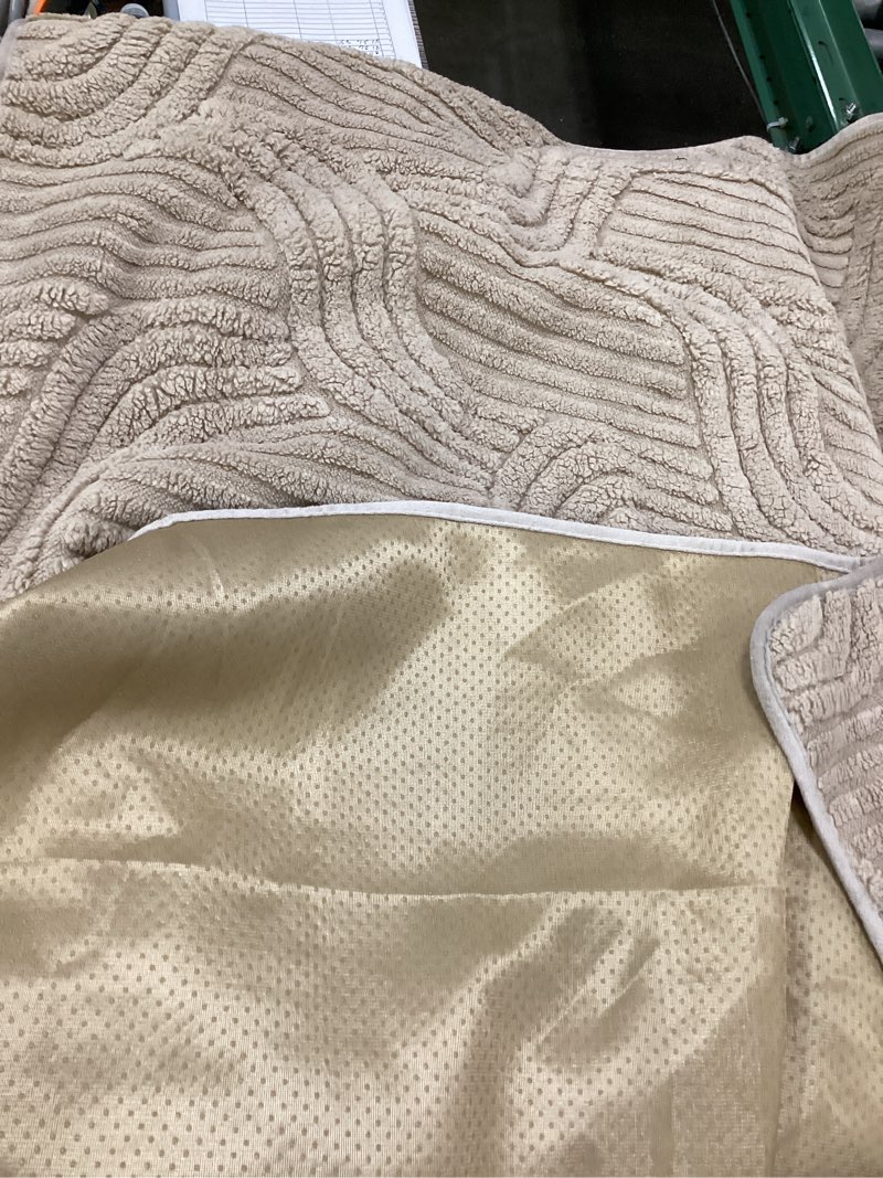 Condition photo showing Good Condition for otob all season couch cover for dogs washable, non slip fuzzy plush pet couch covers, cat kids pet friendly soft armrest sofa slipcovers furniture protector, 1 piece (coffee, 27.6"x27.6") coffee 27.6"x27.6"/armrest or backrest cover