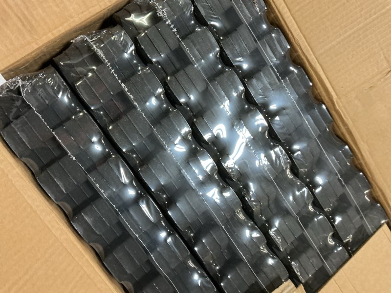 Condition photo showing Good Condition for SUPERJARE 0.56'' Thick 24 Pcs 96 Sq Ft Rubber Top Exercise Equipment Mats, High Density EVA Foam Mats with Rubber Top, Interlocking Gym Flooring for Home Gym, Protective Workout Mat, Black/Grey 24 Tiles (96 Sq Ft) Black/Grey