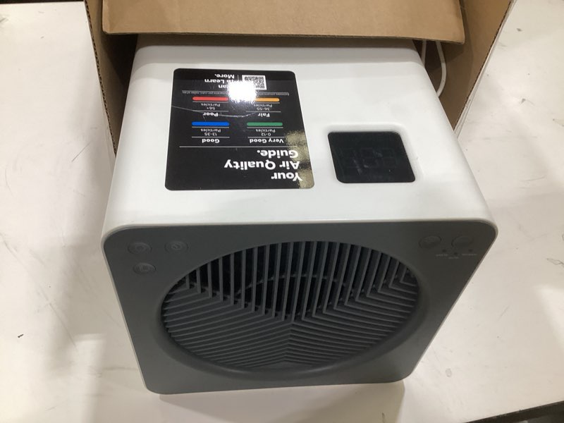 Condition photo showing As Is for kenmore pm2010 air purifiers with h13 true hepa filter, covers up to 1200 sq.foot, 24db silentclean 3-stage hepa filtration system, 5 speeds for home large room, kitchens & bedroom, pm2010 white 1200 sq.foot