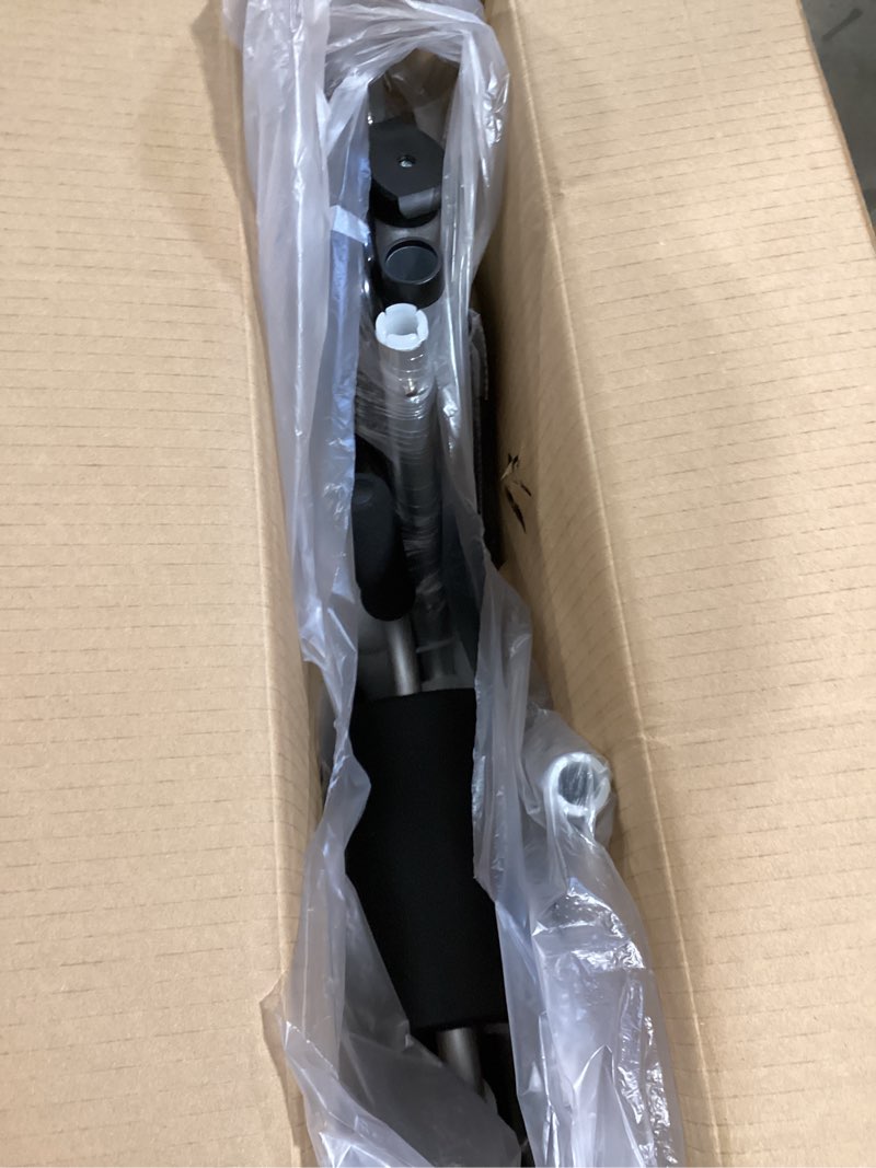 Condition photo showing Good Condition for stand up walker for seniors & elderly with 6" bearing wheels - dual mode platform walker, height adjustable frame with arm support & storage bag, foldable lightweight aluminum upright mobility aid single wheels - 47.5" height