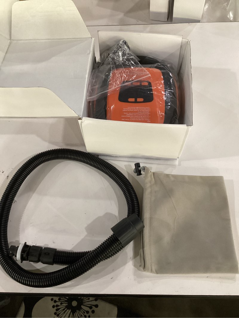 Condition photo showing Good Condition for paddle board pump electric portable, kosmegal sup pump for paddleboard, professional 20psi air compressor with auto-off, deflation function and 12v dc car connector for inflatables, kayaks and boats orange