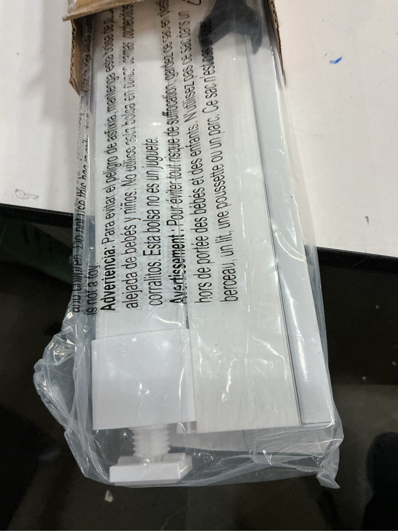 Condition photo showing New/Like New for lazblinds no tools no drill cordless cellular shades, light filtering honeycomb shades for home, thermal insulation blinds for windows, 36" w x 72" h, white light filtering-white 36" w x 72" h
