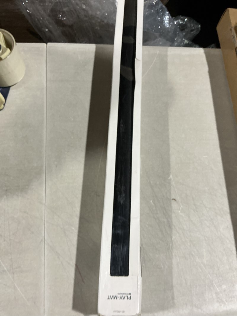 Condition photo showing Good Condition for monochrome double playmat, black, 80 x 80cm