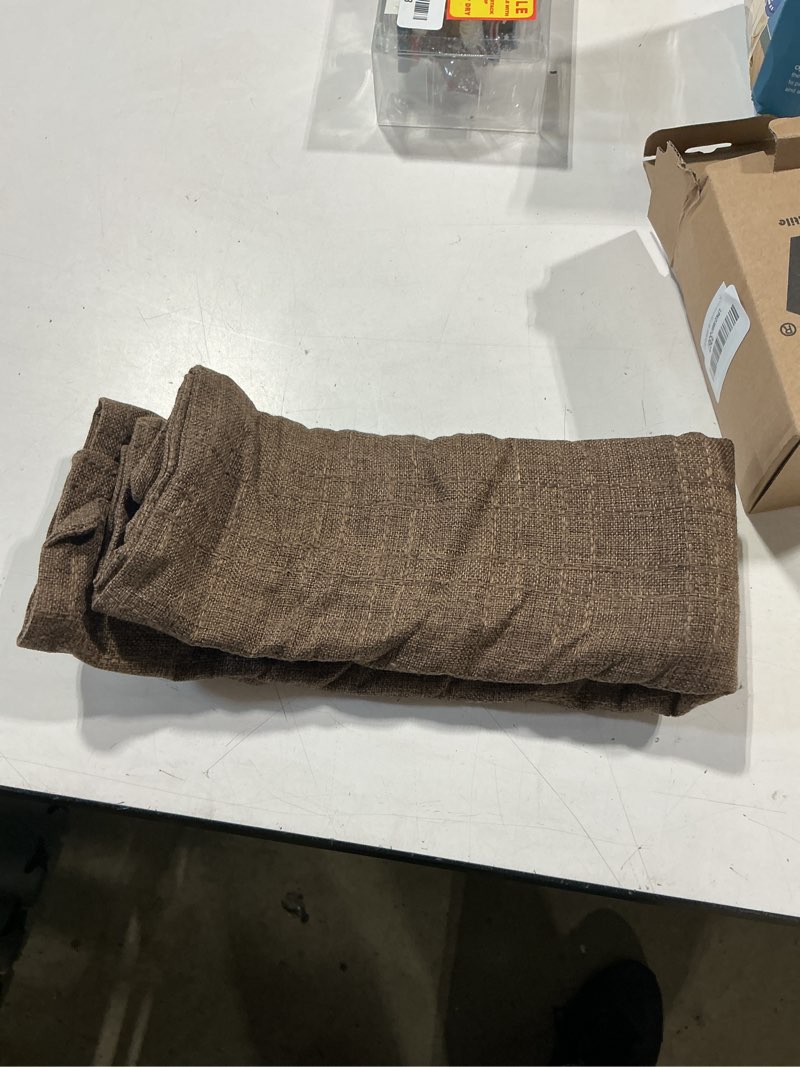 Condition photo showing Good Condition for kevin textile outdoor waterproof lumbar pillow covers 12x24 inch pack of 2 checkered decorative rectangle cushion throw pillowcases shell for patio tent garden couch bed sofa brown 24" x 12" (pack of 2) brown