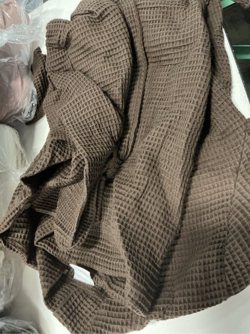 Condition photo showing Good Condition for organic turkish waffle robe, s, espresso