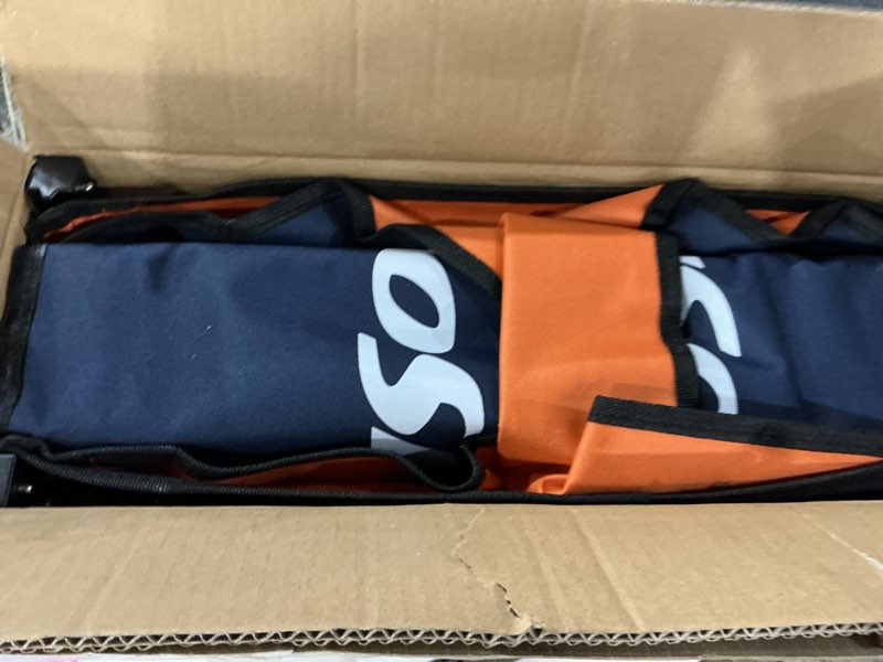 Condition photo showing As Is for EchoSmile Collapsible Folding Wagon Cart with All-Terrain Wide Wheels, Heavy Duty Garden Cart with 350lbs Capacity,Portable Lightweight Rolling Wagon Cart for Camping Beach Sports Shopping,Black