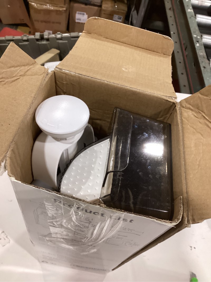 Condition photo showing As Is for SupMaKin Safe Mandoline Slicer for Kitchen, Potato Slicer for Chips, Vegetable & Food Cutter,Thickness Adjustable 0.1-8 mm, Kitchen Faster Slice Artifact (Only Slicer) (Just Slicer) Grey