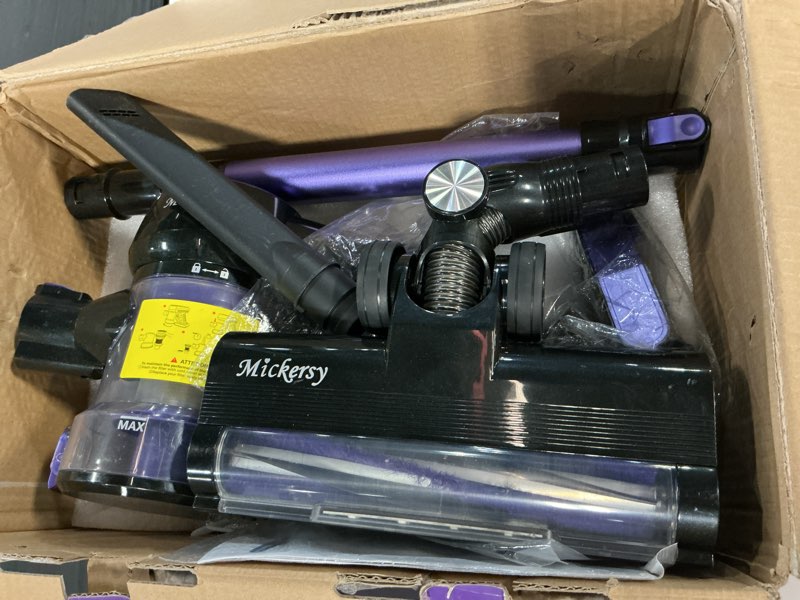 Condition photo showing Good Condition for Cordless Vacuum Cleaner, 450W/36000Pa Powerful Rechargeable Wireless Vacuum Cleaners for Home, 6 in 1 Stick Vacuums for Carpet, Hard Floor, Pet Hair, Blue