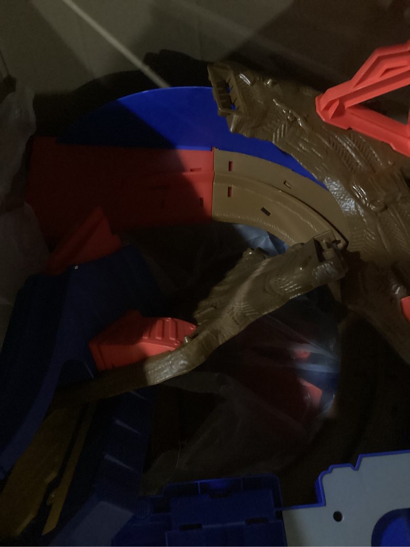 Condition photo showing Good Condition for Monster Jam, Mini Launchers Set, Includes Monster Mutt and Earth Shaker 1:87 Scale Die-Cast Monster Trucks, Kids Toys for Boys Ages 3 4 5 6+ Supercharge Speedway Playset