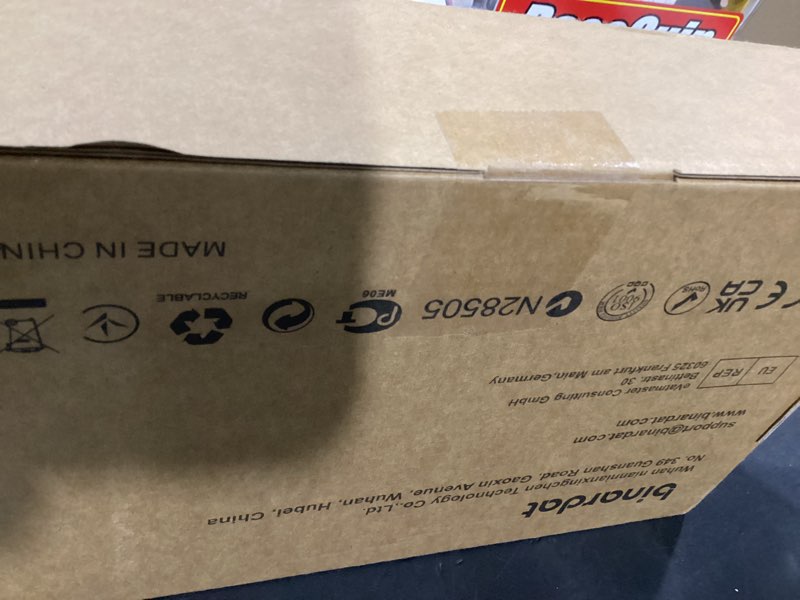 Condition photo showing New/Like New for 8 port 10 gigabit managed switch, 4x10g rj45 ethernet, 4x10g sfp+, 160gbps bandwidth, l3 web managed, metal small binardat network switch