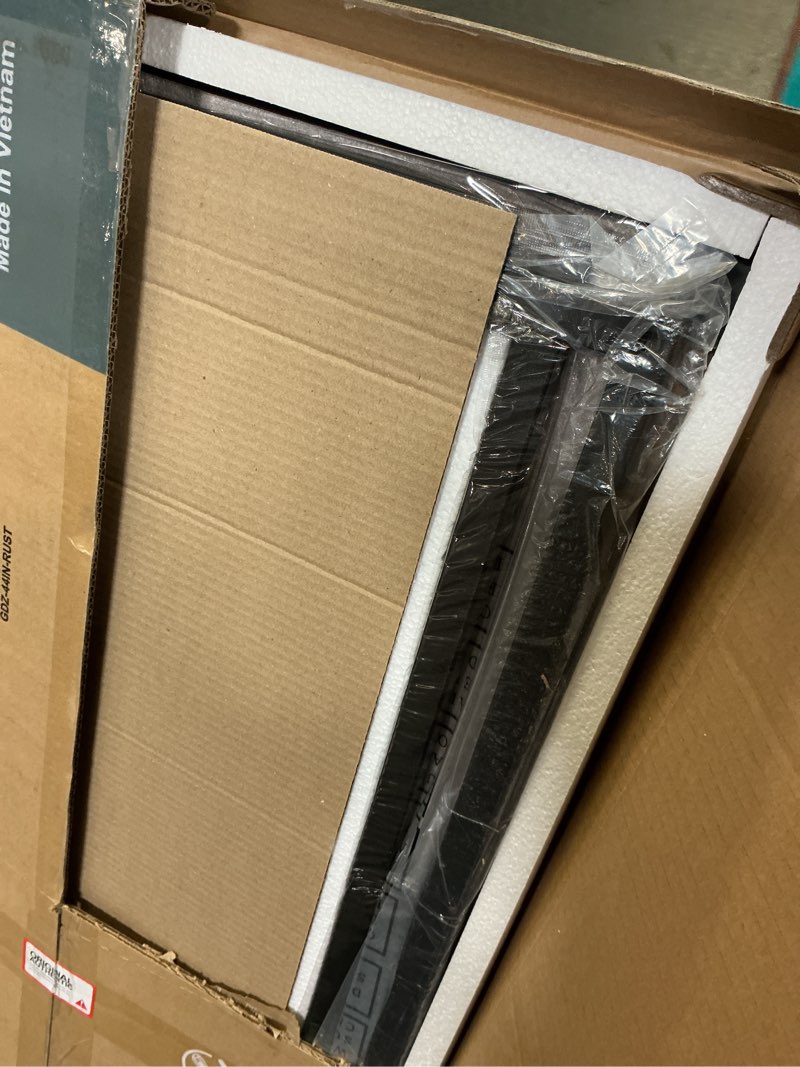 Condition photo showing Good Condition for 44 inch Computer Desk Modern Writing Desk, Industrial Office Desk, Office Table for Small Spaces,Sturdy Laptop Table for Home Office, Rust