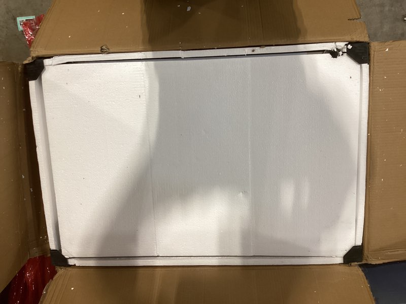 Condition photo showing Good Condition for OSTBA Stainless Steel Table for Prep & Work 24x36 Inches with Backsplash, NSF Metal Commercial Heavy Duty Table with Adjustable Undershelf and Foot for Restaurant Kitchen Home and Hotel With Backsplash 24x36 inch