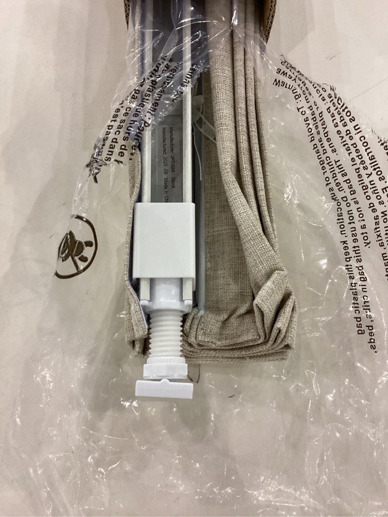 LazBlinds No Tools No Drill Cordless Roman Shades for Windows, Blackout Thermal Insulated UV Blockin