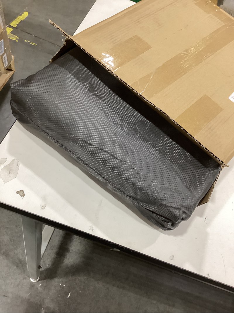 Condition photo showing item condition for Suertree Cat Carrier for 2 Cats, Pet Travel Carrier with Litter Box for Cats and Small Dogs Up to 45 Lbs, Bowls, and Locking Zippers, Gray (15.9*2)*14.5*15.5in Grey