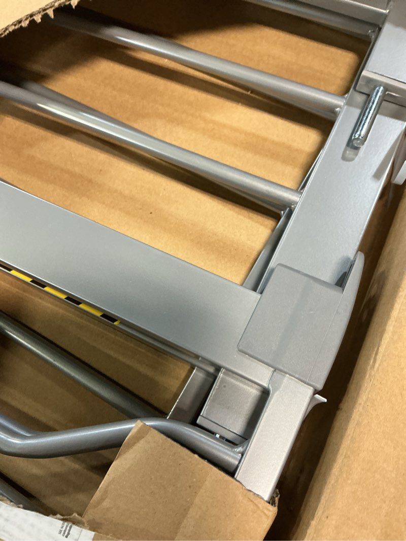 Condition photo showing Good Condition for regalo easy step 49-inch extra wide baby gate, includes 4-inch and 12-inch extension kit, 4 pack of pressure mount kit and 4 pack of wall mount kit, platinum - total pack of 1