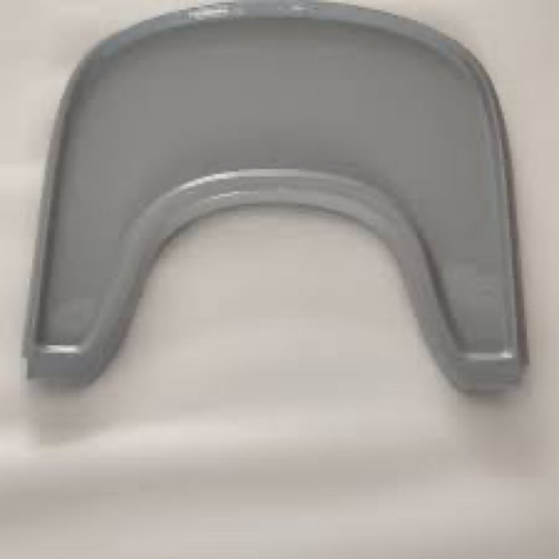 (similar)tablette pour chaise haute alpha wooden tray grey