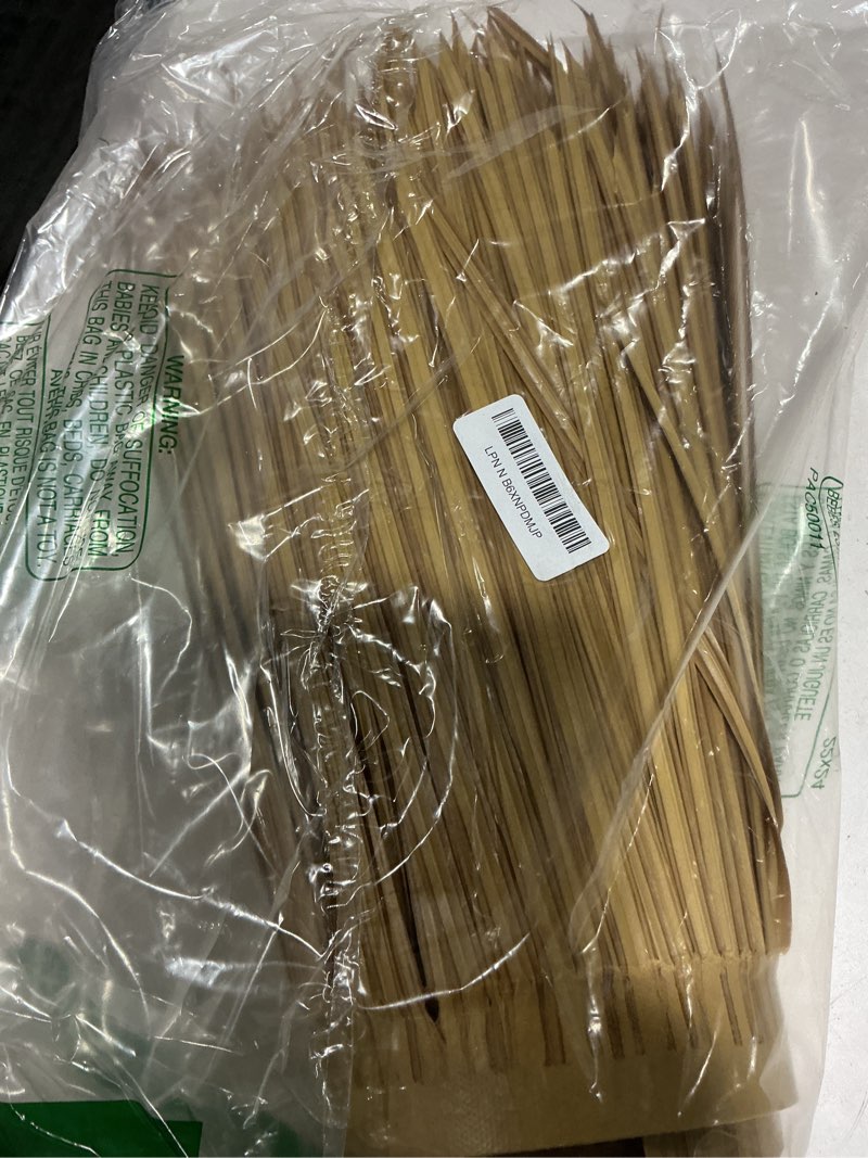Condition photo showing Good Condition for sekkvy tiki hut grass roof, mexican style palm thatch rolls, artificial palapa thatch roofing for tiki bar, duck blind grass for garden umbrella luau party decoration (yellow, 16" x 118") 16" x 118" yellow