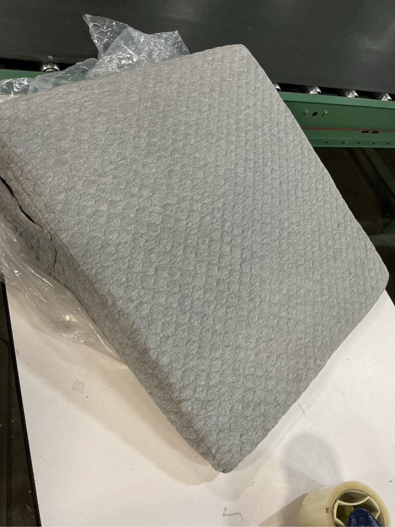 Condition photo showing As Is for OAISZ Wedge Pillow, 7.5 Inch Bed Wedge Pillow for Headboard, Pillow Wedge for Acid Reflux Relief, Af