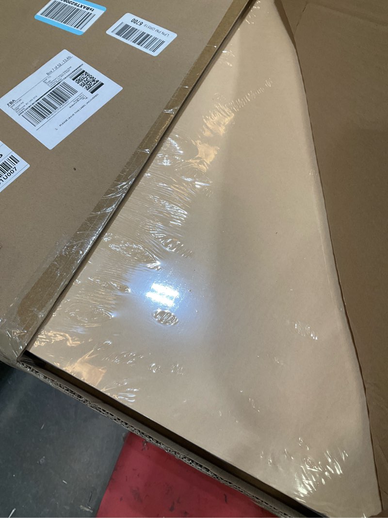Condition photo showing Good Condition for 4 pack large acoustic panels sound absorbing with self-adhesive, 47.2”*23.6”*0.36” high density sound proof foam panels for walls, 3d vertical soundproof wall panels for home studio office decor-white white 4 pack - 47.2*23.6in.
