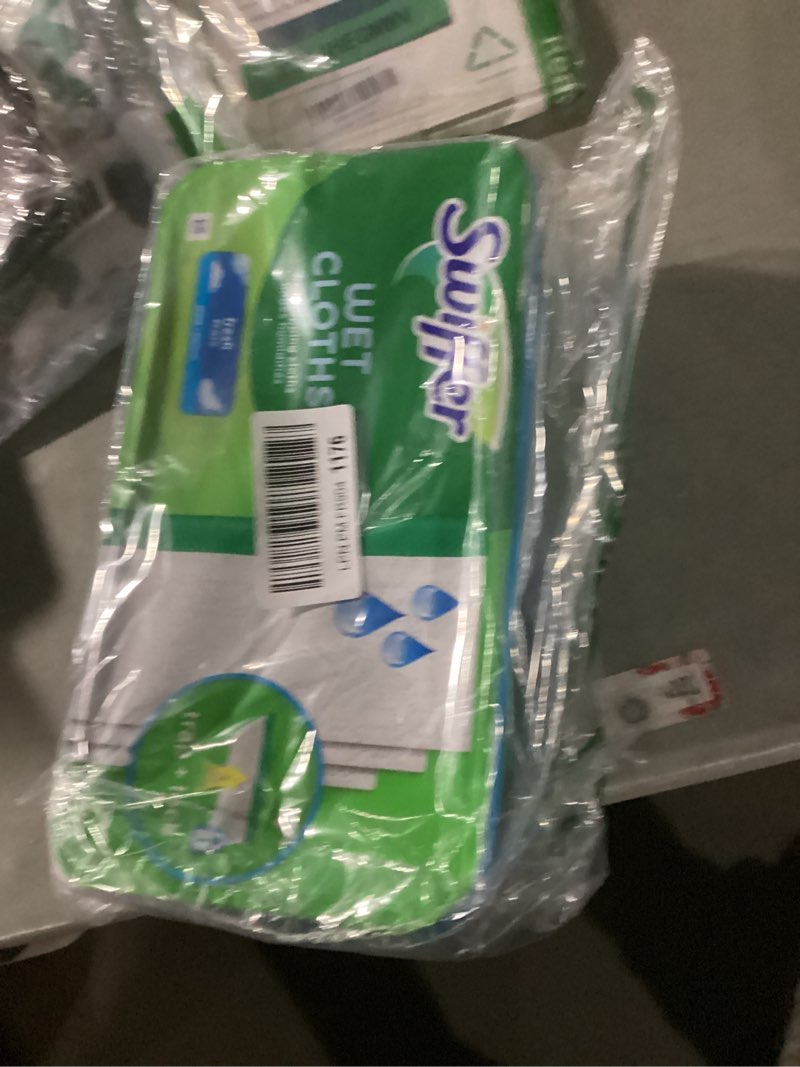 Condition photo showing New/Like New for Swiffer Sweep + Mop  Wet Pads Refill  Floor Cleaner  Cleaning Cloths  Fresh  24ct