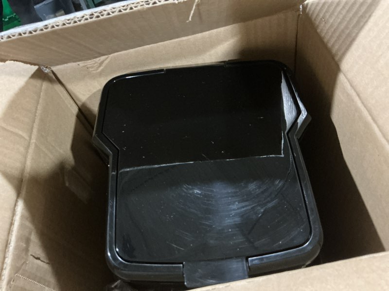 Condition photo showing As Is for Amazon Basics Programmable 12 Cup Drip Coffee Maker, Coffee Machine with Glass Coffee Pot (1.9 Qt), Auto Shut-off, Touch Screen, Auto Pause, Removable Filter Basket, Black & Silver 12-Cup Programmable - New Model