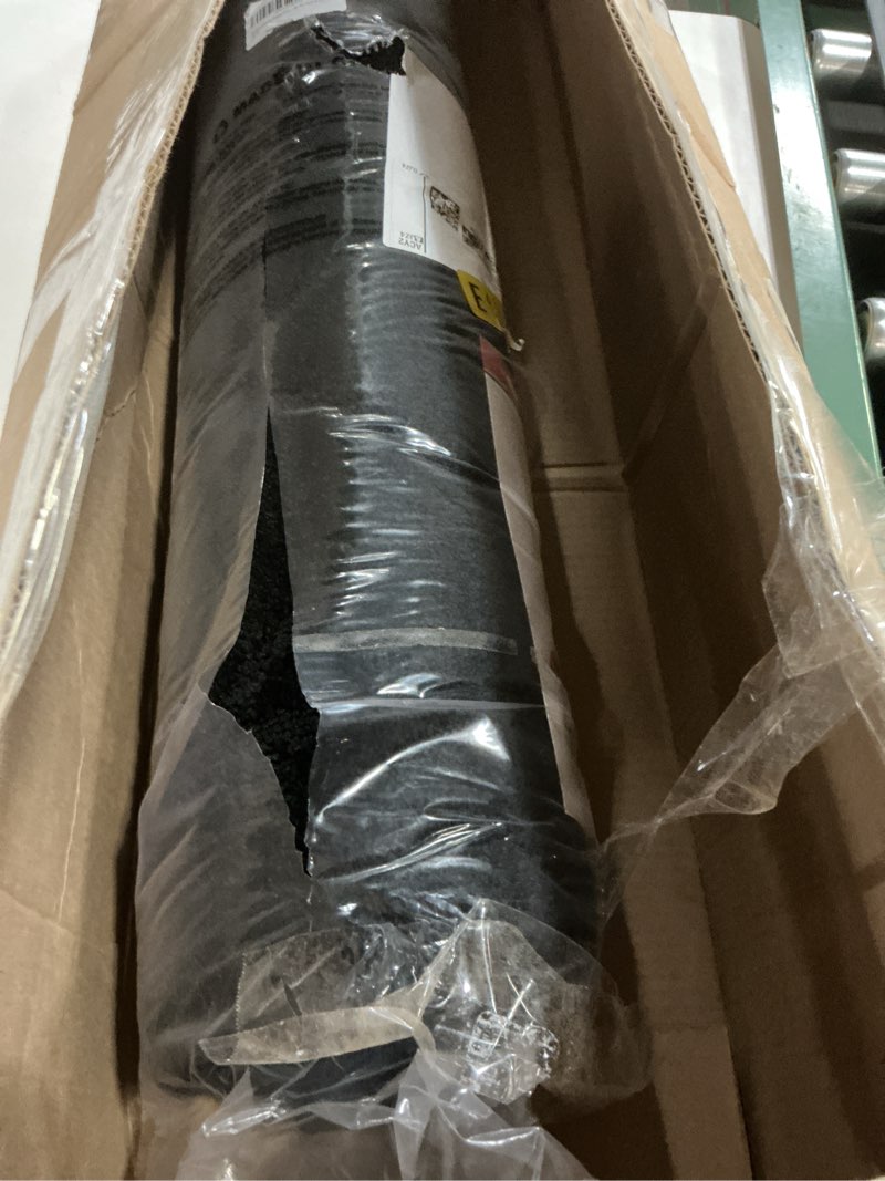 Condition photo showing New/Like New for beqhause dirt trapper door mat 32" x 72", doormat non-slip entryway rugs washable, dog door mat stain resistant and absorbent welcome floor mat for front back door, mud wet shoes & paws, black black 32" x 72" (rectangular)