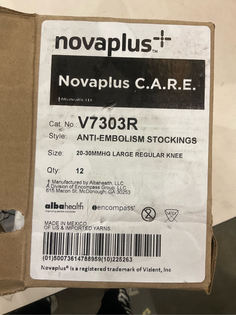 Novaplus anti-embolism stockings,Large