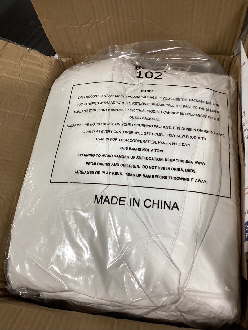 Condition photo showing Good Condition for COONP Queen Mattress Topper, Extra Thick Pillowtop, Cooling and Plush Mattress Pad Cover Cotton Top Bed Topper Protector with 8-21 Inch Deep Pocket White Queen