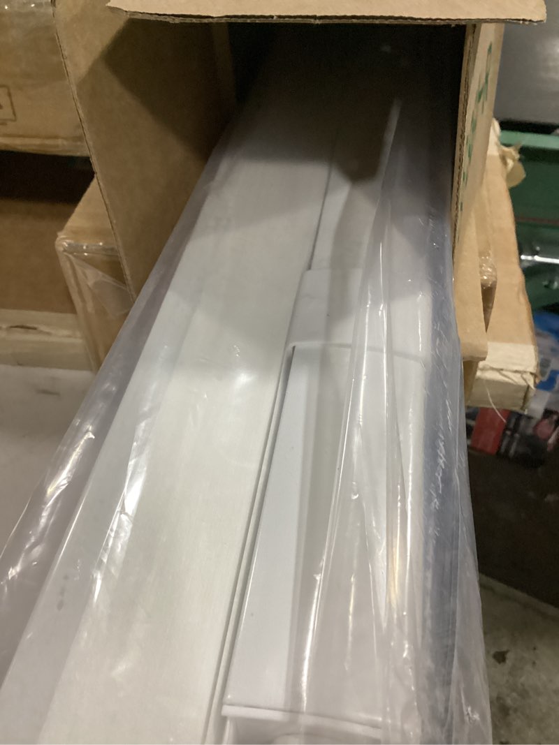 Condition photo showing Good Condition for LazBlinds No Tools No Drill Cordless Cellular Shades, Light Filtering Honeycomb Shades for Home, Thermal Insulation Blinds for Windows, 32" W x 64" H, White Light Filtering-white 32" W x 64" H