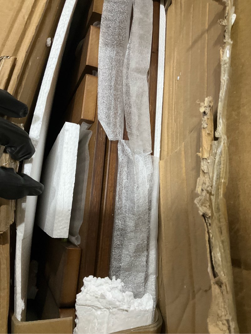Condition photo showing As Is for wire shelf covers, bamboo wire rack covers for pantry, closet (5pcs, 32" w x 16" d) 32"w x 16"d 5