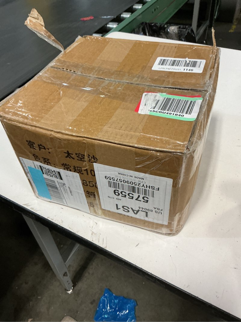 Condition photo showing New/Like New for NiToy Value Pack 19lbs of 10 Colored Moldable Self-Sticking Sand, Never Dries Out-Fun for 3 Years and up Kids Bulk Refill for Sensory Sand Box Toys, Ideal for Shaping, Squeezing and Molding 10 Color-19lbs