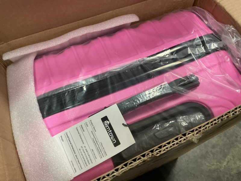 Condition photo showing New/Like New for zimtown 3 piece nested spinner suitcase luggage set with tsa lock pin