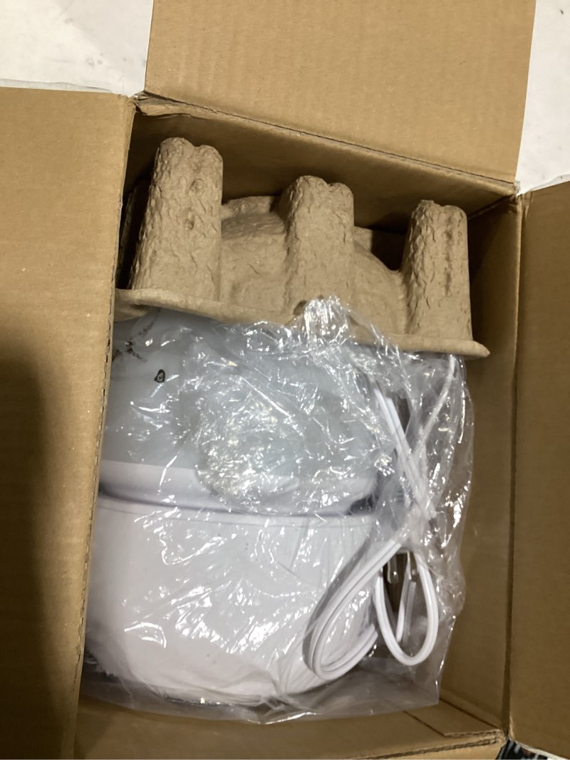 Condition photo showing Good Condition for BOXING 3L Top Fill Humidifiers for Bedroom Baby, 20dB Quiet Air Humidifier for Large Room & Indoor Plants with Optional Night Light, Cool Mist Diffuser for Home, Essential Oil Tray, BPA-Free,White,30H Blue Light