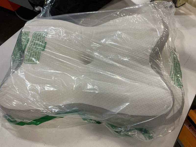 Condition photo showing As Is for 5x pain relief cervical neck pillow for neck support, ergonomic cooling side sleeper pillow for sleeping, odorless contour memory foam pillows, orthopedic bed pillow for side back stomach sleeper white queen
