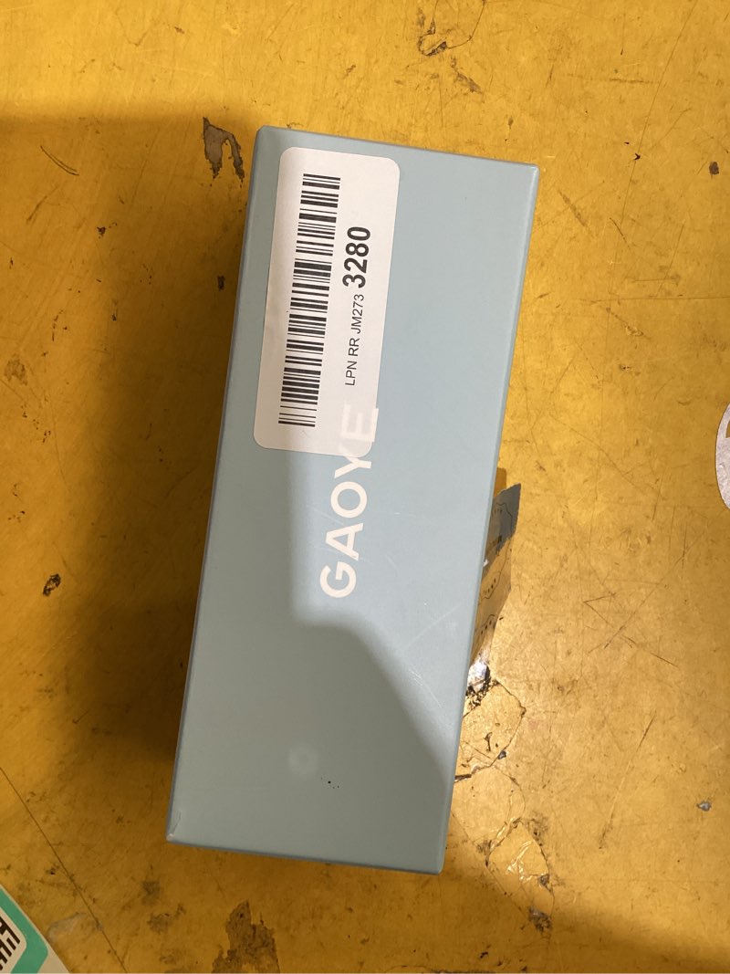 Condition photo showing As Is for gaoye stylish eyewear frame accessories - blue light glasses for woman - computer glasses for blue light blocking b4-matte black*3 clear