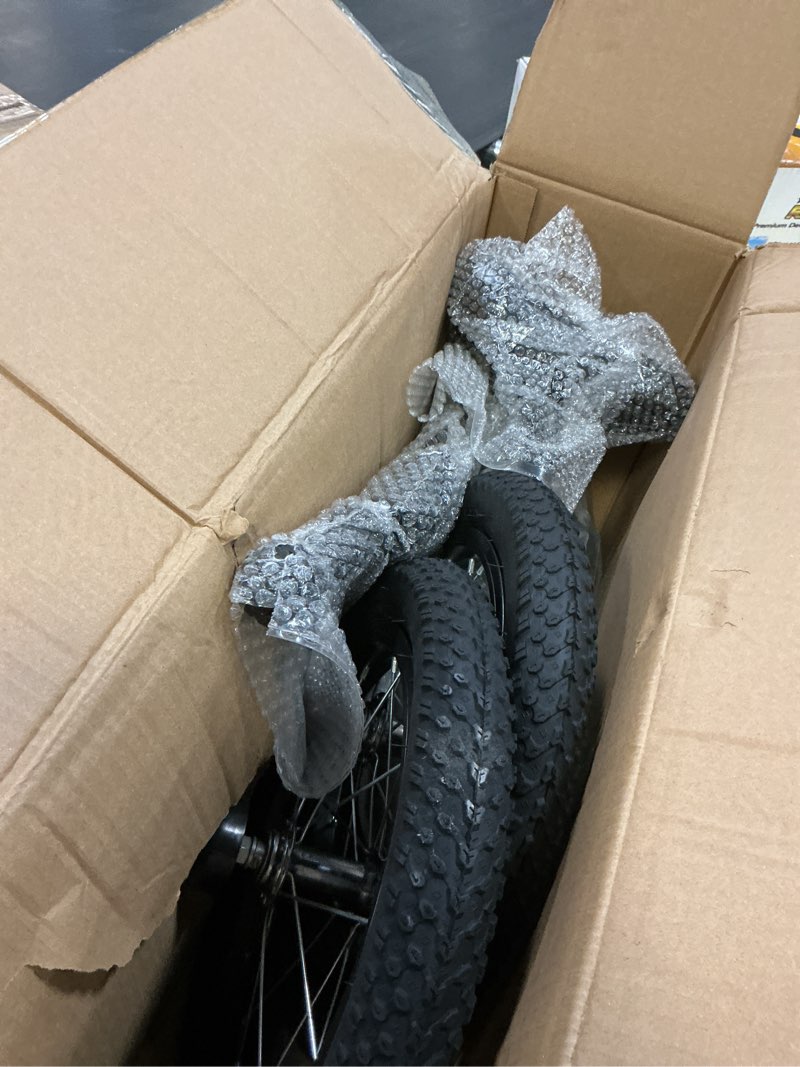 Condition photo showing Good Condition for 14 Inch Balance Bike for Kids 3-6 Year Old, Bike with No Pedals, Air Rubber Tires, Adjustable Height, Foot Rest, Pedalless Bicycle Boys, Girls (Blue)