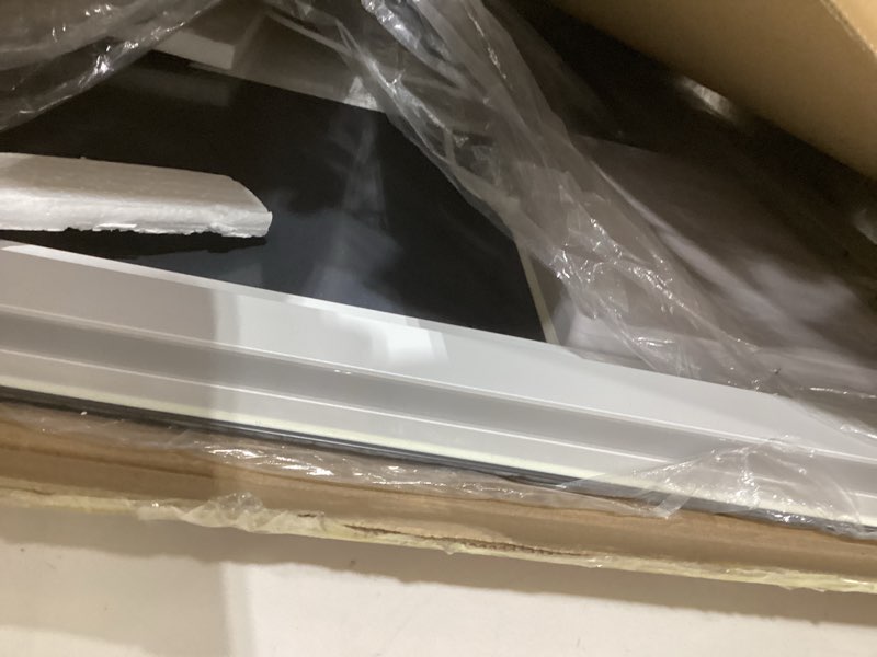 Condition photo showing Good Condition for glsland 26"x38" led lighted bathroom mirror dimmable wall mirrors with anti-fog led bathroom mirror 2 dimmable light colors led mirror hangs horizontally or vertically white 38"l x 26"w
