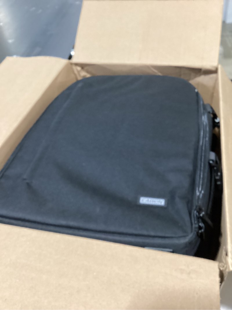 Condition photo showing Good Condition for caden camera backpack, extra large dslr camera bag with 17" laptop compartment, waterproof rain cover, professional travel hiking camera backpack bag black 2.0 extra large