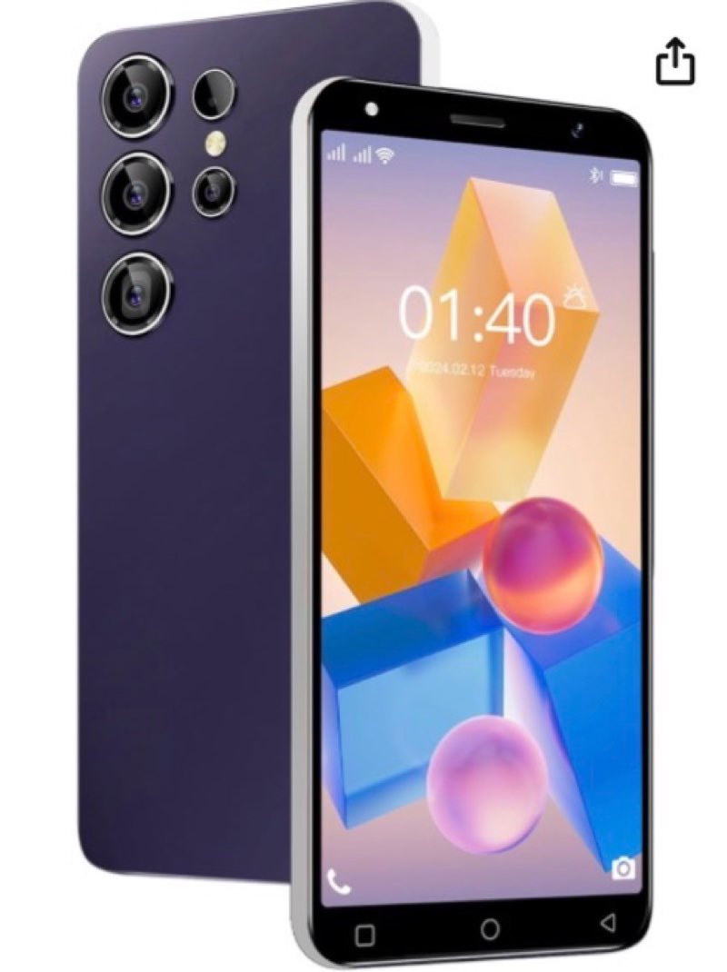 CostMvp Cheap 4G Mobile Phone, 5.0inch HD Screen, Dual SIM, 16GB ROM/SD to 128GB, Android 10.0 OS,***Working condition verified. No network or connectivity tests were performed. Bidder be advised ***