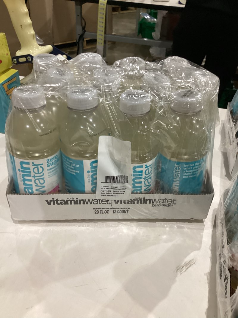 vitamin water zero sugar pack of 12