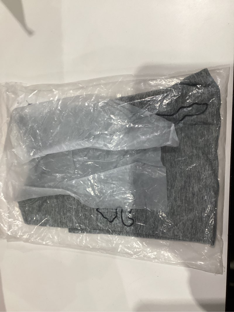 Condition photo showing New/Like New for Puma Womens Train All Day Essential Logo T-Shirt X-Small Medium Gray Heather Ss25